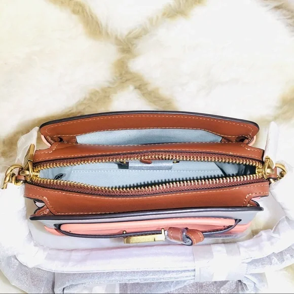 100% Authentic Brand New Coach Tate 18 Crossbody C2632 In Colorblock - Picture 5 of 16